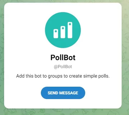 Telegram Poll Bot